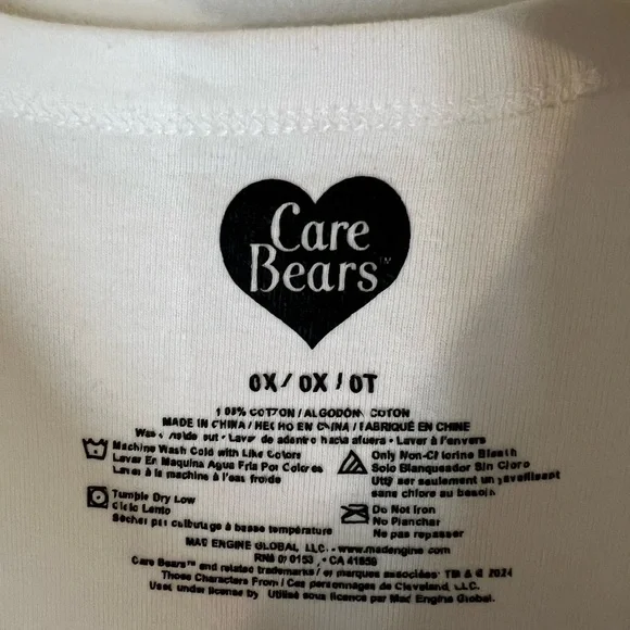 Care Bears Holiday Cheer Baby Tee - Picture 2 of 3